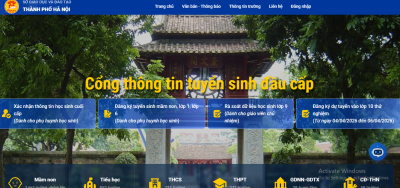 HD PHHS xác nhận thông tin hồ sơ tuyển sinh đầu cấp